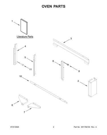 Oven parts