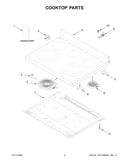 Cooktop parts