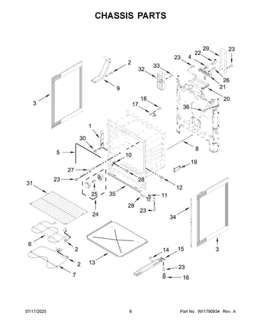 Chassis parts