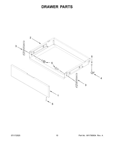 Drawer parts