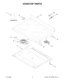 Cooktop parts