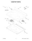 Cooktop parts