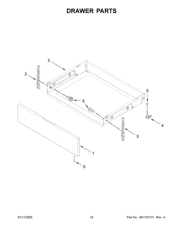 Drawer parts