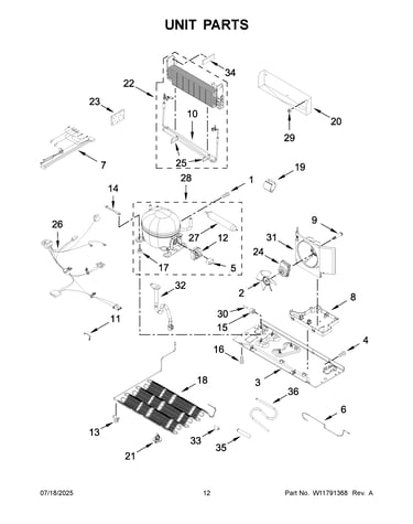 Unit parts