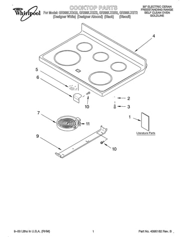 Cooktop/literature