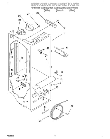 Refrigerator liner