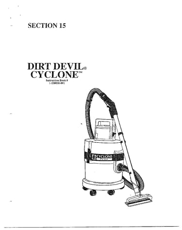 Dirt Devil 082200/SERIES A upright vacuum Parts | Diagrams | Sears ...