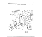 Frigidaire 1036 dishwasher door assembly diagram
