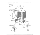 Frigidaire 1036 dishwasher assembly diagram