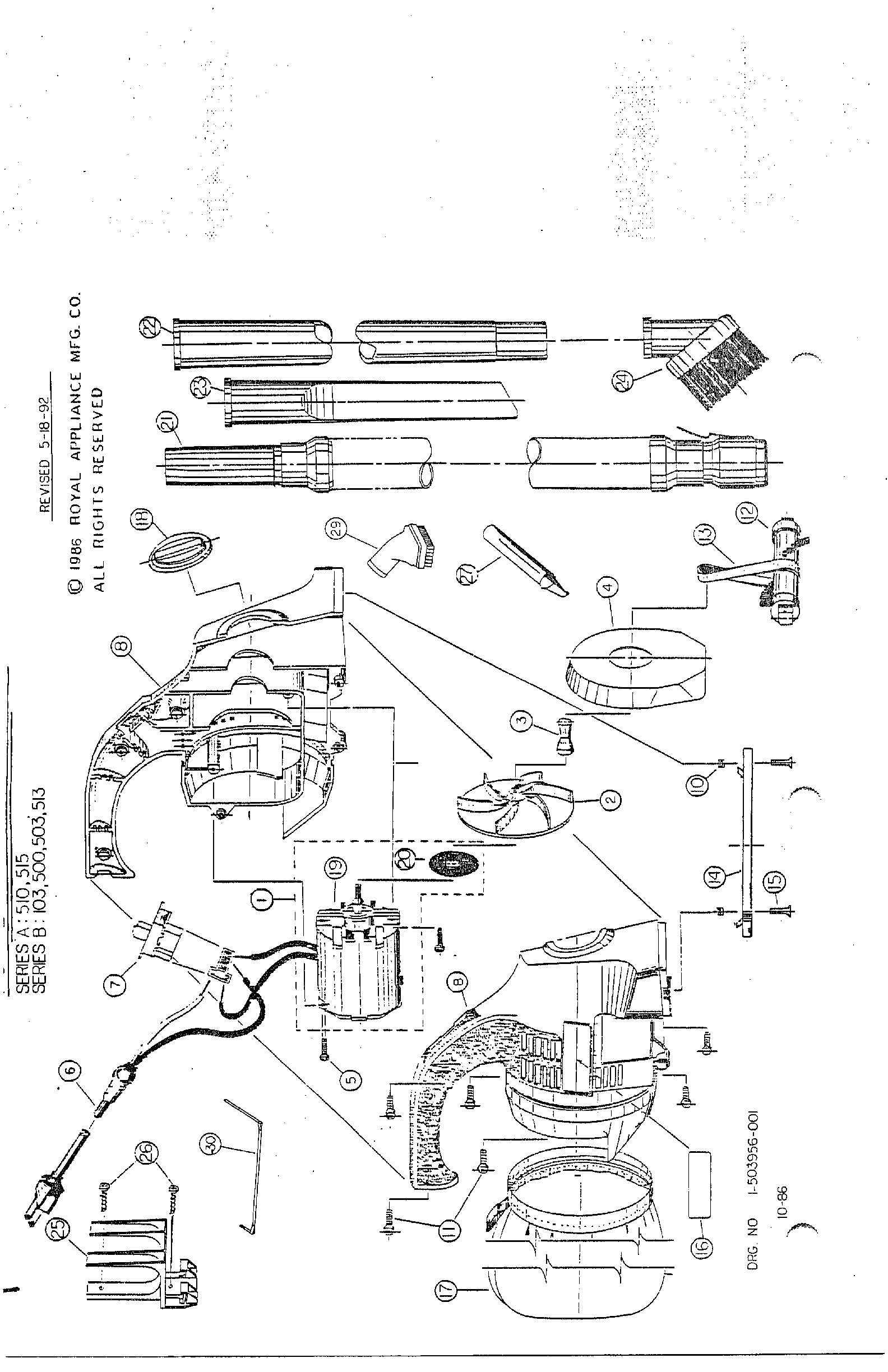 Royal hand vacuum