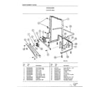 Frigidaire 1031-005A dishwasher page 9 diagram
