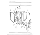 Frigidaire 1032-005A dishwasher page 5 diagram