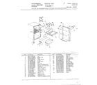Sanyo AR061MB refrigerator parts list diagram