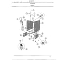 Frigidaire 1077B dishwasher page 6 diagram