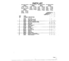Amana P1177814R front assembly/ outercase parts page 2 diagram