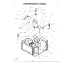Amana P1177814R compressor and tubing page 3 diagram