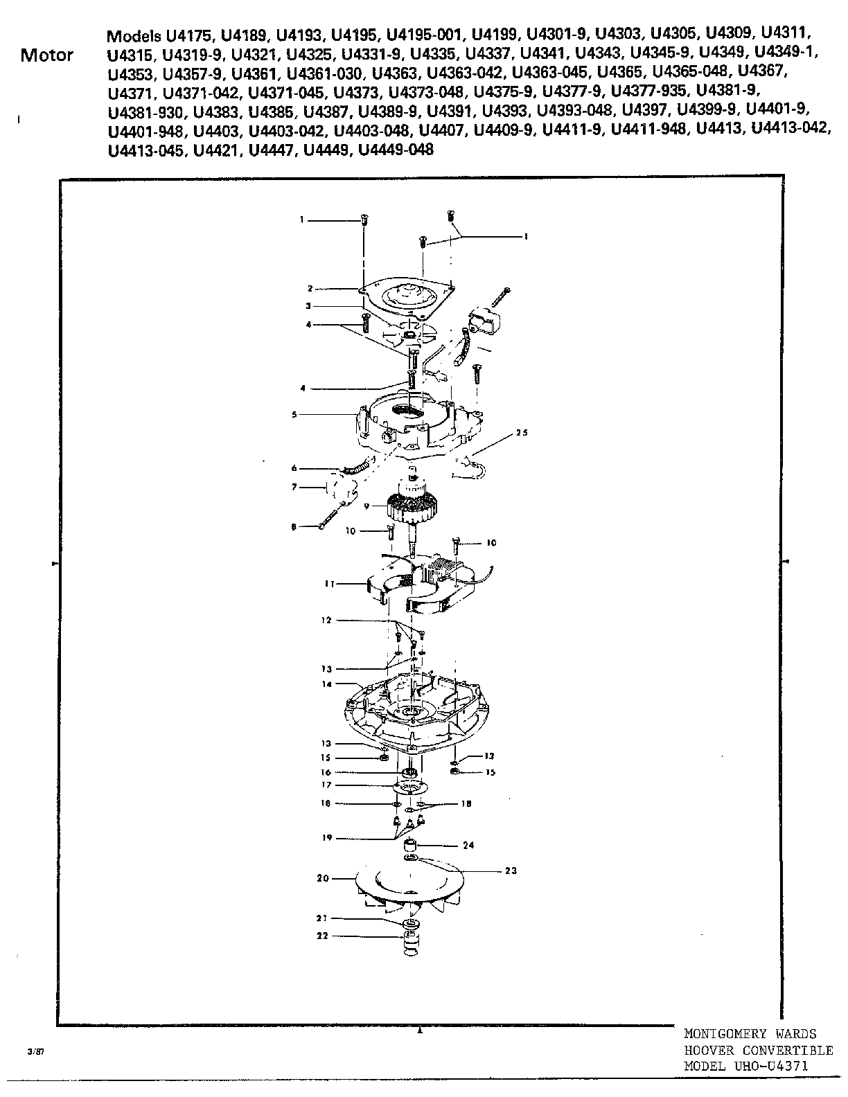 MOTOR ASSEMBLY