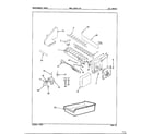 Admiral 19502A ice maker diagram