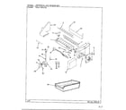 Admiral 19814-0A optional ice maker kit diagram