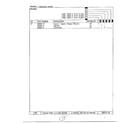 Admiral 19822-1 freezer door page 3 diagram