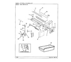 Admiral 19824-0A optional ice maker kit diagram