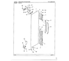 Maytag RSC20A freezer outer door diagram