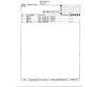 Admiral 22922-0A freezer door page 3 diagram