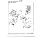 Admiral 22922-0A ice & water dispenser diagram