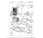 Admiral 24472A unit compartment and system diagram