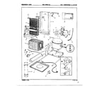 Admiral 24894A-OA unit compartment and system diagram