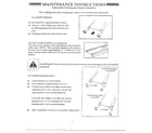 Roadmaster 25248 maintenance instructions diagram