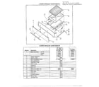 Amana 2927 lower broiler components diagram