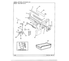 Admiral 39825-7A optional ice maker kit diagram