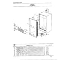 Frigidaire 40846-7D freezer diagram