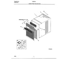 Frigidaire 5069008A cabinet front and wrapper diagram