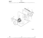 Frigidaire 5078004B air handling parts diagram