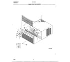 Frigidaire 5177004B cabinet front/wrapper diagram