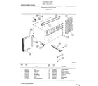 Frigidaire 5467C room air conditioner page 5 diagram