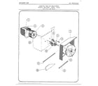 Frigidaire 5499B fan motor diagram