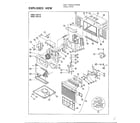 Matsushita 5816 air conditioner replacement parts list diagram