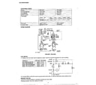 Sharp 58730 elelectrical/wiring diagram/fan motor diagram