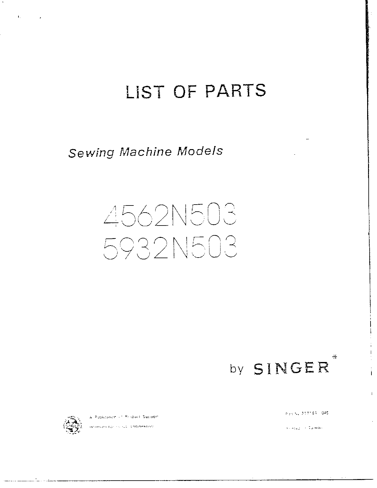 Sewing machine