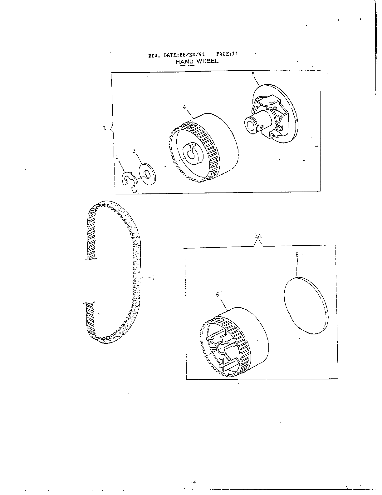 Hand wheel