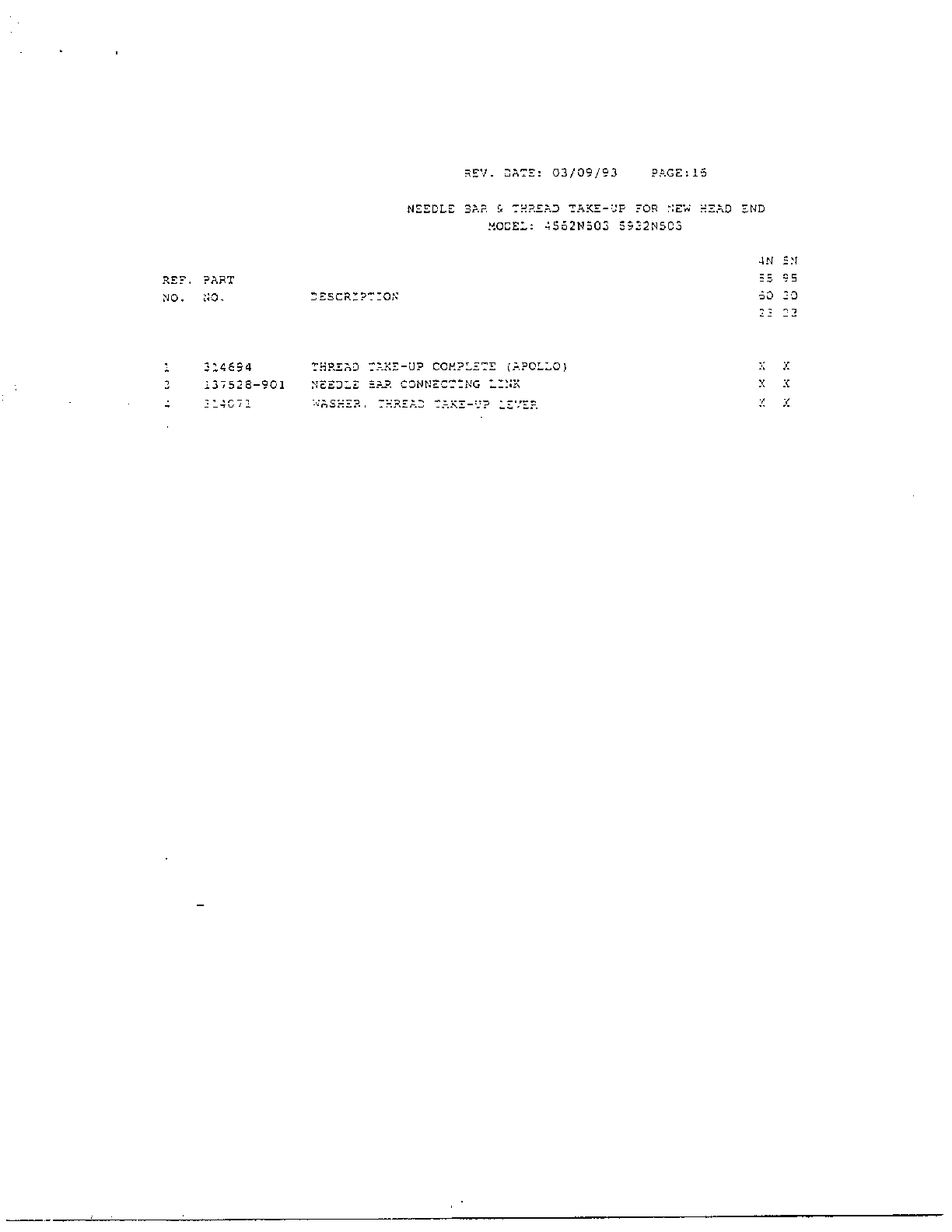 NEEDLE BAR/THREAD TAKE-UP Page 2