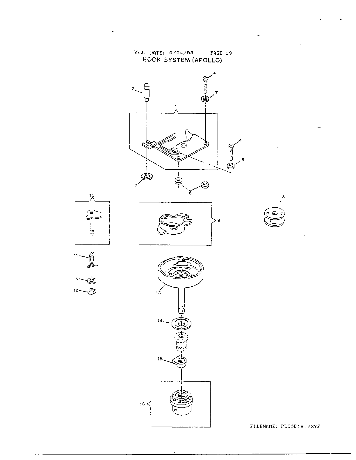 Hook system