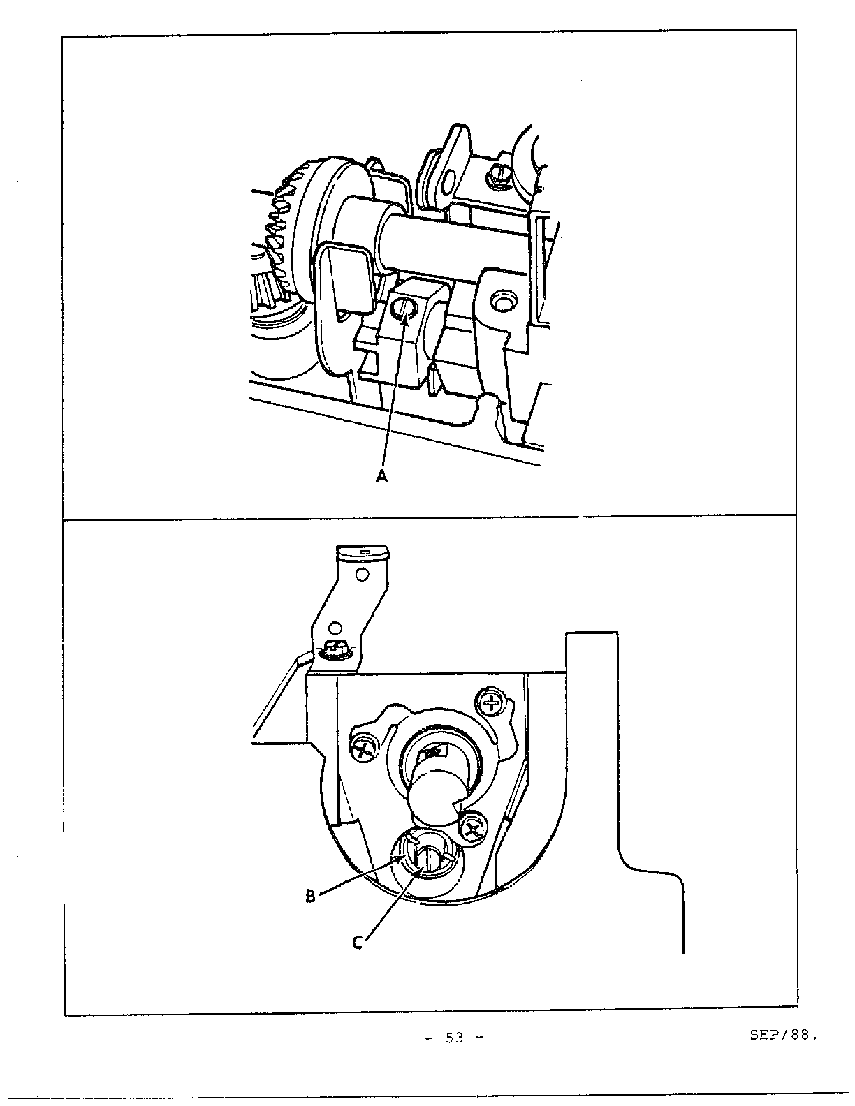 Adjustment procedures page 6