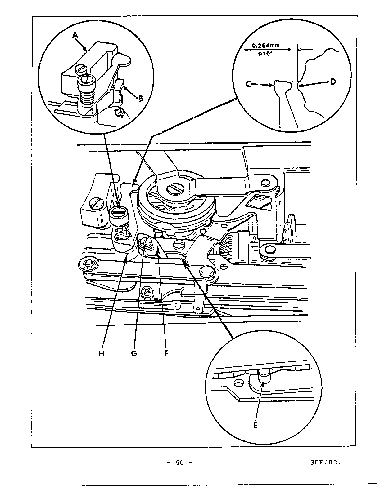 Adjustment procedures page 13