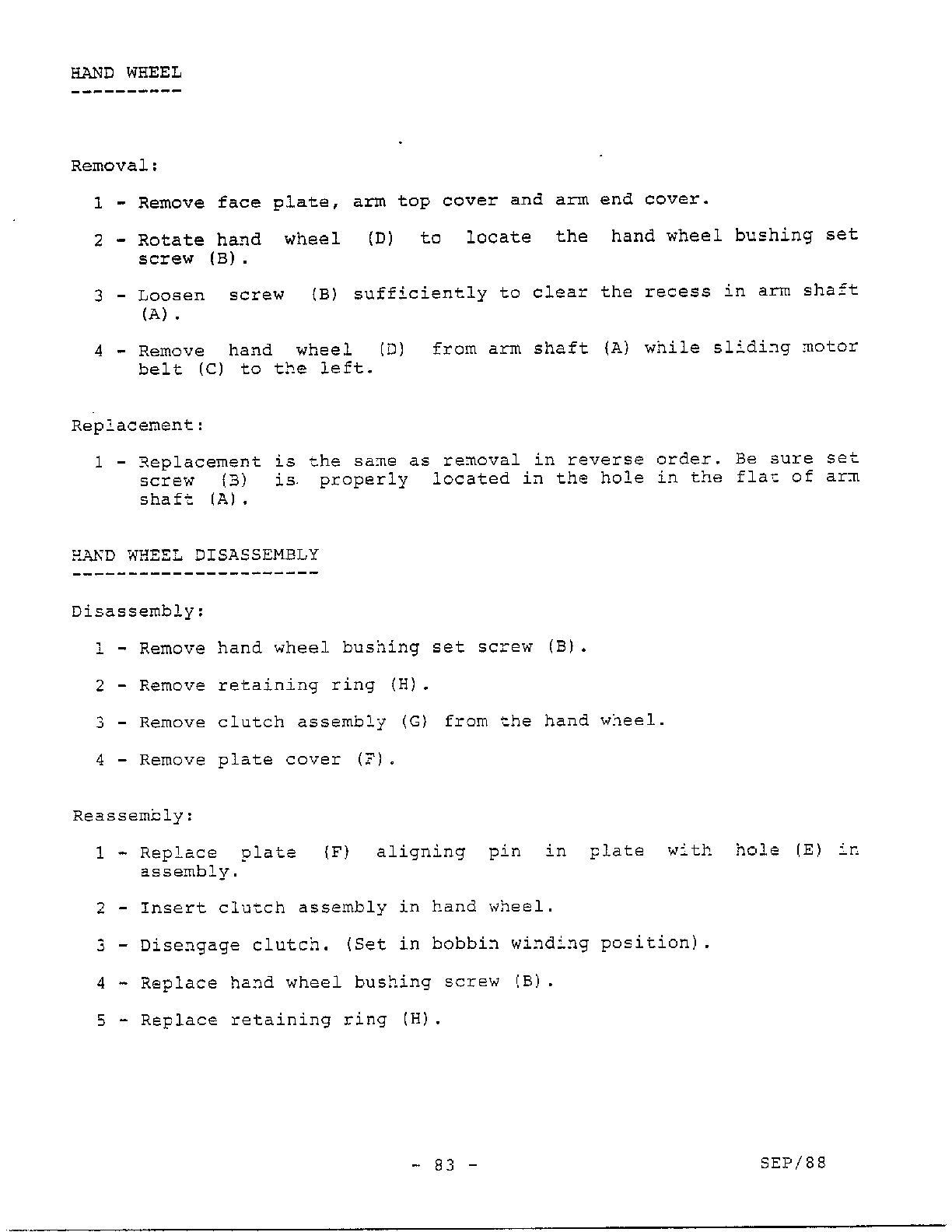 PARTS REMOVAL/REPLACEMENT Page 15