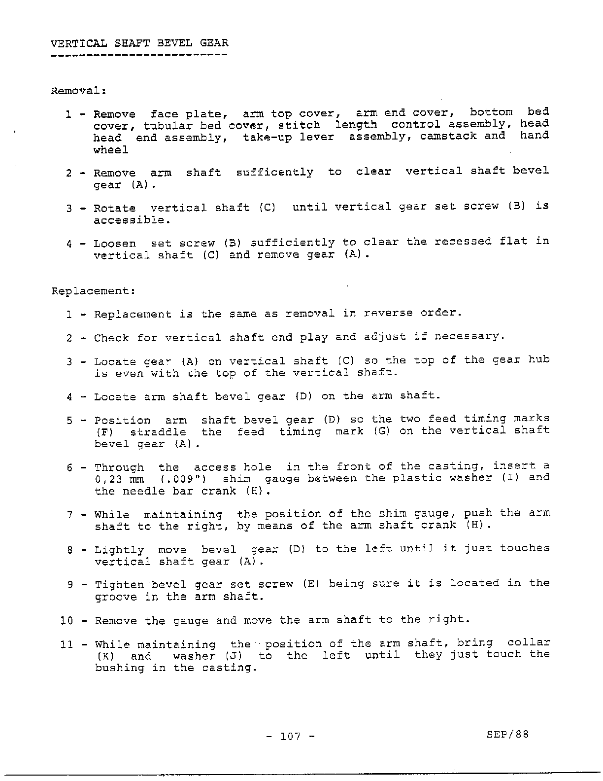 PARTS REMOVAL/REPLACEMENT Page 39