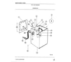Frigidaire 6008A top load washer diagram